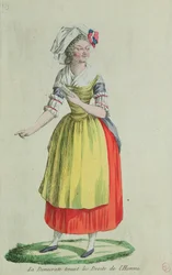 Demokratie hält die Menschenrechte von August 1789